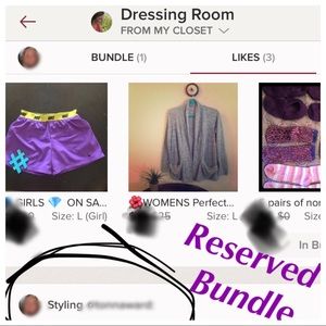 RESERVED bundle - Special Offer
